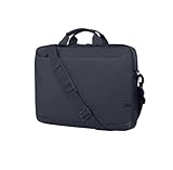 HP Maletín Everyday para Portátil de 16', Fabricado con Poliéster Reciclado 600D, 12L, Compartimiento Acolchado, Resistente al Agua, Correa de Hombro Extraíble, Gris