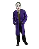Rubies Disfraz clásico oficial de , de Joker, infantil, I-883105L, L, de 8 a 10 años