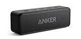 Soundcore Anker 2 Altavoz Bluetooth Portátil con Sonido Estéreo de 12 W, BassUp, IPX7 Resistente al Agua, 24 Horas Reproducción, Emparejamiento Estéreo Inalámbrico, para hogar, Exterior y Viaje