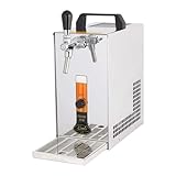 Dispensador de Cerveza, Grifo de Cerveza - PYGMY 20/K, con Bomba de Membrana, Unidad de refrigeración en seco de 1 línea, de Acero Inoxidable, 25 litros/h, Green Line
