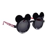CERDÁ LIFE'S LITTLE MOMENTS Gafas de Sol 3D Mickey Mouse-Licencia Oficial Disney, Negro, Talla única-Especialmente diseñadas para una adaptación Perfecta para Niños
