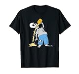 The Simpsons Homer Skeleton Beer Treehouse of Horror Camiseta