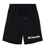 Columbia Trek Pantalones Cortos de Senderismo, Negro, L para Niños