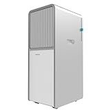 Cecotec Aire Acondicionado Portátil con Wifi, Mando y Bomba de Calor ForceClima 12850 Style Heating Connected. 12000 BTU, Pantalla LED, Táctil, Deshumidificador, 5 Modos, Temporizador, 28m2