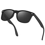 Opssaker Gafas de Sol Hombre Polarizadas Clásicas Gafas de Sol Cuadradas para Hombre y Mujer Conducir Correr Protección UV400