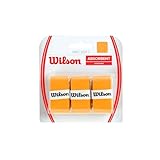 Wilson Pro Soft Overgrip - Mango de Raqueta de Tenis, Color Oro, Talla única