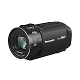 Panasonic HC-V900E - Videocámara Semi-Profesional de 24x, O.I.S de 5 Ejes, Objetivo Panasonic F1.8 - F4, FHD, Color Negro