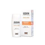 ISDIN FotoUltra 100 Active Unify SPF 50+ - Protector solar facial, Despigmentante, 50 ml
