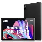 DOOGEE U10 Tablet 10.1 Pulgadas, WiFi 6 Tablet Android 13, 9GB RAM+128GB ROM, 1280 * 800 IPS Tablet PC, TÜV TÜV Rheinland, 5060mAh, Face ID, OTG, Bluetooth 5.0, 8MP+5MP, Gris