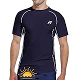 MEETWEE Camiseta Natación Hombre, UV Manga Corta/Larga Rash Guard Camiseta de Protección UPF 50＋Secado Rápido Deportes Acuáticos Surf Natación Verano