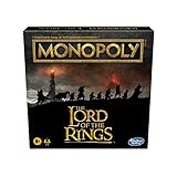 Monopoly: The Lord of The Rings - Juego de Mesa Inspirado en la trilogía cinematográfica - Juega como Miembro de la Comunidad - Edad: 8+