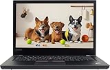 Lenovo ThinkPad T470 Portátil empresarial, 14 Pulgadas (1366 x 768), Intel Core i5-6300U, 16 GB de RAM, 256 GB de SSD, Teclado QWERTY, Windows 11 Pro (reacondicionado)