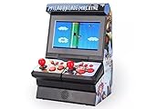 Micro Arcade Machine. 300 Juegos. LCD 4,3″. Mandos extraíbles. Mini Arcade Consola de Juegos de 8 bits con Salida AV