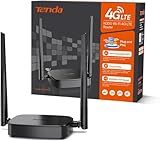 Tenda 4G03 Pro – 4G SIM Router, LTE Router CAT4, WiFi Speed up to 300Mbps, FDD and TDD, Plug&Play, LAN/WAN Ethernet Port, Charging with Power Bank, Compatible with Multiple Carriers
