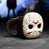 Paladone Friday the 13th Shaped Mug - Jason Voorhees Mask - Official Merchandise