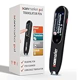Scanmarker Pal - Bolígrafo de traducción y lectura para estudiantes de idiomas, dislexia y dificultades de aprendizaje | Traductor de más de 100 idiomas