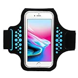 Brazalete Deportivo Running Para Deportes Con soporte para llaves, cables y tarjetas para iPhone X/8/7/6,Galaxy S9/S8 Huawei, Bq x5, HTC, LG hasta 5.1''