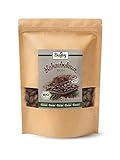 Biojoy Granos de Cacao crudos BÍO (1 kg), granos enteros, sin azúcar, Theobroma cacao
