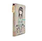 Libreta con Bolígrafo Santoro Gorjuss Rosa Claro