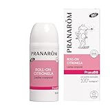PRANARÔM PranaBB Roll-On Antimosquitos BIO – Protección 7 Horas – Repelente Natural con Aceites Esenciales Orgánicos – Uso Familiar – 30 ml