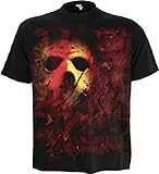 Spiral WB Horror - Viernes 13 - Jason Lives - Camiseta - Negro - L