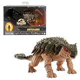 Mattel Jurassic World Anquilosaurio Colección Hammond - Figura de acción de dinosaurio de Parque Jurásico III, juguete de regalo auténtico de la película, HLT25