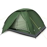 JAICOM Tienda de Campaña para 1 Persona, Tiendas iglú Ultraligera e Impermeable, Fácil de Montar Doble Capa Tienda Campaña, para Senderismo, Escalada al Aire Libre, Camping, Playa, Familia