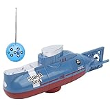 VGEBY Barco Submarino RC, Mini Juguete Submarino con Control Remoto Juguete Submarino para pecera Ship Model Machine Submarino Teledirigido