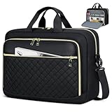NEWHEY Bolsa para Portátil Mujer 15.6 Pulgadas Maletín Profesora Maleta Portadocumentos Grande Bolsa Ordenador Portatil Trabajo Maletin Oficina Bolso Universidad Bolso Enfermera para Viaje