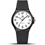LN LENQIN Reloj Hombre AnalóGicos Relojes de Cuarzo Hombres 34m Moda A Prueba de Reloj para Hombre Agua Casual Hombres DiseñAdor Silicona Relojes