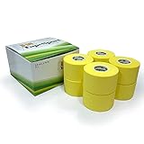 BC Sport Tape Caja de 8 rollos 3,8 x 10 (Color Amarillo)