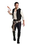 Star Wars - Disfraz de Han Solo Grand Heritage para hombre, Talla única adulto (Rubie's 810962-STD)