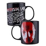 Paladone Taza de cambio de calor del viernes 13, con licencia oficial multicolor, PP8382FTT