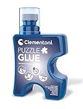 Clementoni 200 ML, Jigsaw-Puzzle Accessories, Easy To Apply, Preserves Shine On Prints, Liquid Glue, with Sponge Head, Quick Drying, Made In Italy (37044)
