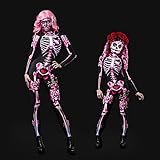 TMOYJPX Disfraz Halloween Niña Mujer Gracioso Disfraces - Cosplay Ropa para Niños Adultos Mono Mujer Fiesta Elegante, Mono Chica 6-12 años Ceremonia (Púrpura~Mujer, M)