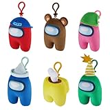 P.M.I. Among Us Clip On Plush Characters 13cm (S2) (AU7204) - 1 Plush