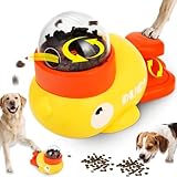 Hoewphofly Comedero Lento para Perros y Gatos en Forma de Pato, Dispensador Comida Perros, Interactivo y Antiahogo, Fácil de Limpiar, Reduce Ansiedad, Libre BPA Divertido Regalo Mascotas