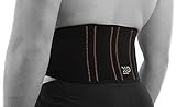 XO Kinetics - Soporte de cinturón de soporte lumbar superior para la espalda baja - Lo mejor para el deporte o el dolor de espalda relacionado con el trabajo - Diseño liviano, cómodo y ajustable adecuado para hombres y mujeres.