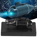 Juguete Submarino RC, Mini Submarino De 6 Canales 2,4G, Simulación De Control Remoto, Juguete Recargable, Juguete Submarino Eléctrico, Regalo para Niños
