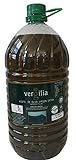 Jaén 100% Picual - Aceite de Oliva Virgen Extra - Premium Reserva Familiar AOVE - Sierra Mágina – Vergilia (5 Litros Garrafa)