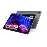 Lenovo Tab – Tablet 10.1' WUXGA (MediaTek Helio G85, 4 GB RAM, 128 GB, 60 Hz, 2 Altavoces, Wi-Fi 5, Bluetooth 5.3, Android 14) Luna Grey – Incluye Case Transparente con Soporte Incorporado