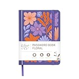 Rileys & Co. Libreta Contraseñas Índice Alfabético - Libreta Alfabética para Guardar Contraseñas Ideal Personas Mayores - Password Book Inicio Sesión, Páginas Web