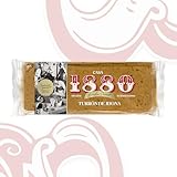 1880 - Turrón de Jijona 'Rilsan' 300g, Tableta con Almendras Seleccionadas y Miel, Textura Cremosa, Calidad Suprema, Turrón clásico, Artesanal, Receta Tradicional, Colección, Regalo Navideño