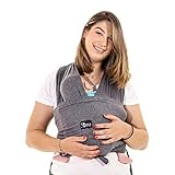Koala Babycare - Fular Portabebés elastico, fácil de usar y colocar, unisex ajustable, mochila multiusos apropiada hasta 9 kg. Diseño Registrado KBC®