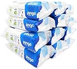 Pingo Toallitas Húmedas para Bebé, 99% Agua, Sin Perfume, Hipoalergénicas y Suaves, 960 Toallitas (12 Packs de 80) - Cuida y Protege la Piel Delicada