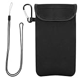 GEEHUA Bolsa Universal para teléfono Celular con Correa de cordón, Funda Cruzada de Neopreno Resistente al Agua, Bolsa Cruzada para Senderismo, Viajes, teléfonos móviles (17,5 x 9 cm)