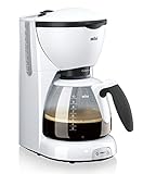 Braun KF 520/1 - Cafetera de espresso manual, color blanco