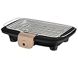 Tefal Barbacoa eléctrica de mesa, potencia 2300 W, parrilla exitosa, parrilla de acero inoxidable, limpieza fácil, fabricada en Francia BG90C814