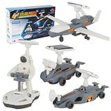 OBEST Robot Solar Juguete Niños, 4 en 1 Stem Robot Kit Experimentos, Juguete de construcción para niños, cumpleaños, Pascua, Juegos Educativos para niño niña 8 a 14 Años