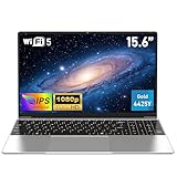 FUNYET 2026 Nuevo Ordenador Portátil,PC Portátil de 15,6 Pulgadas, 16 GB de RAM, 256 GB de SSD,Laptop Pentium Gold 4425Y,IPS FHD 1920 x 1080, batería de 5000 mAh, WiFi 5, USB 3.0